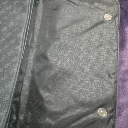 Guess leather bag new, blue, 47/32/15 cm