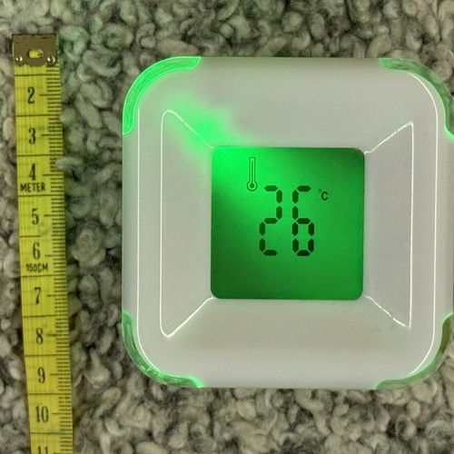 Digital Clock Alarm and Room Thermometer with 4 Functions like new