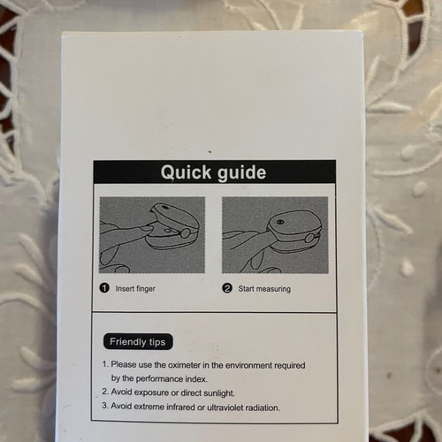 Oximeter new sealed in packaging
