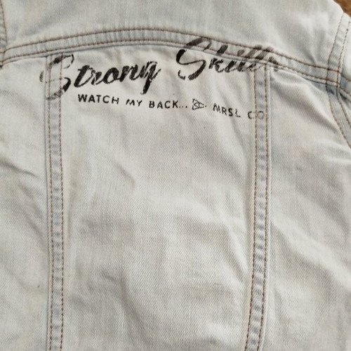 Denim jacket 18 months like new