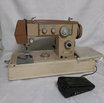 Shuttle electric sewing machine used