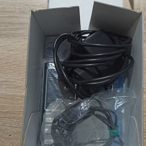 Alcatel cell phone new, black with buttons and accessories