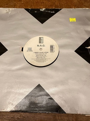 N.R.G. I Need Your Lovin 12" vinyl used, electronic