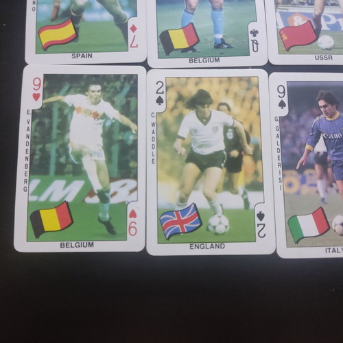 Dandy football collectible stickers pack of 10 like new