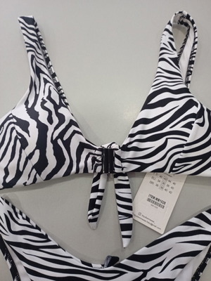 Women's bikini set new, size 42, black and white