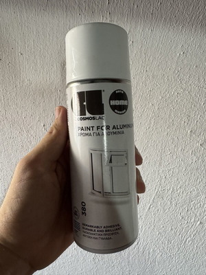 Paint for aluminum spray can like new