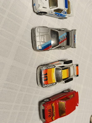 Hot Wheels, Matchbox, Majorette vintage racing toy cars, Ford, BMW, Porsche