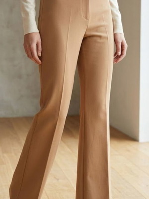 Zara women's pants new, camel color, size XS
