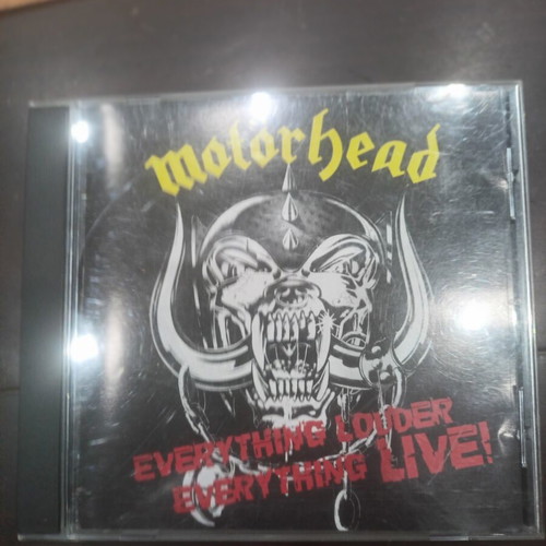 Motörhead Everything Louder, Everything Live CD like new, metal