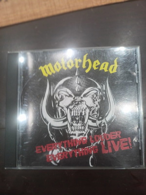 Motörhead Everything Louder, Everything Live CD like new, metal
