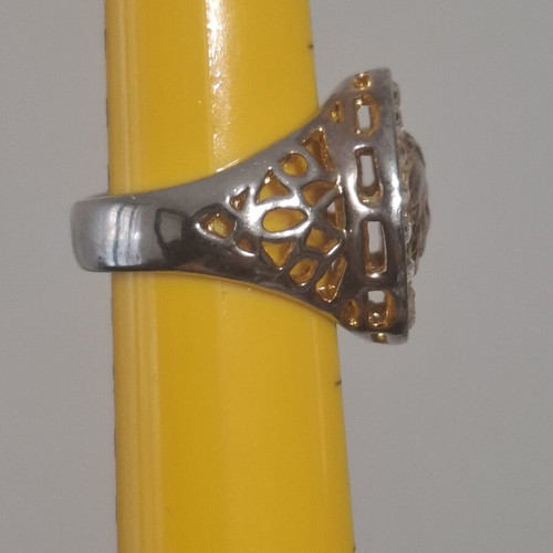 Medusa ring size 59 or 60 used, not gold or silver