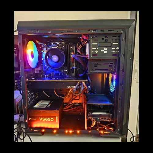 Gaming PC Ryzen 5 3500x RTX 2080 16 GB RAM SSD HDD like new