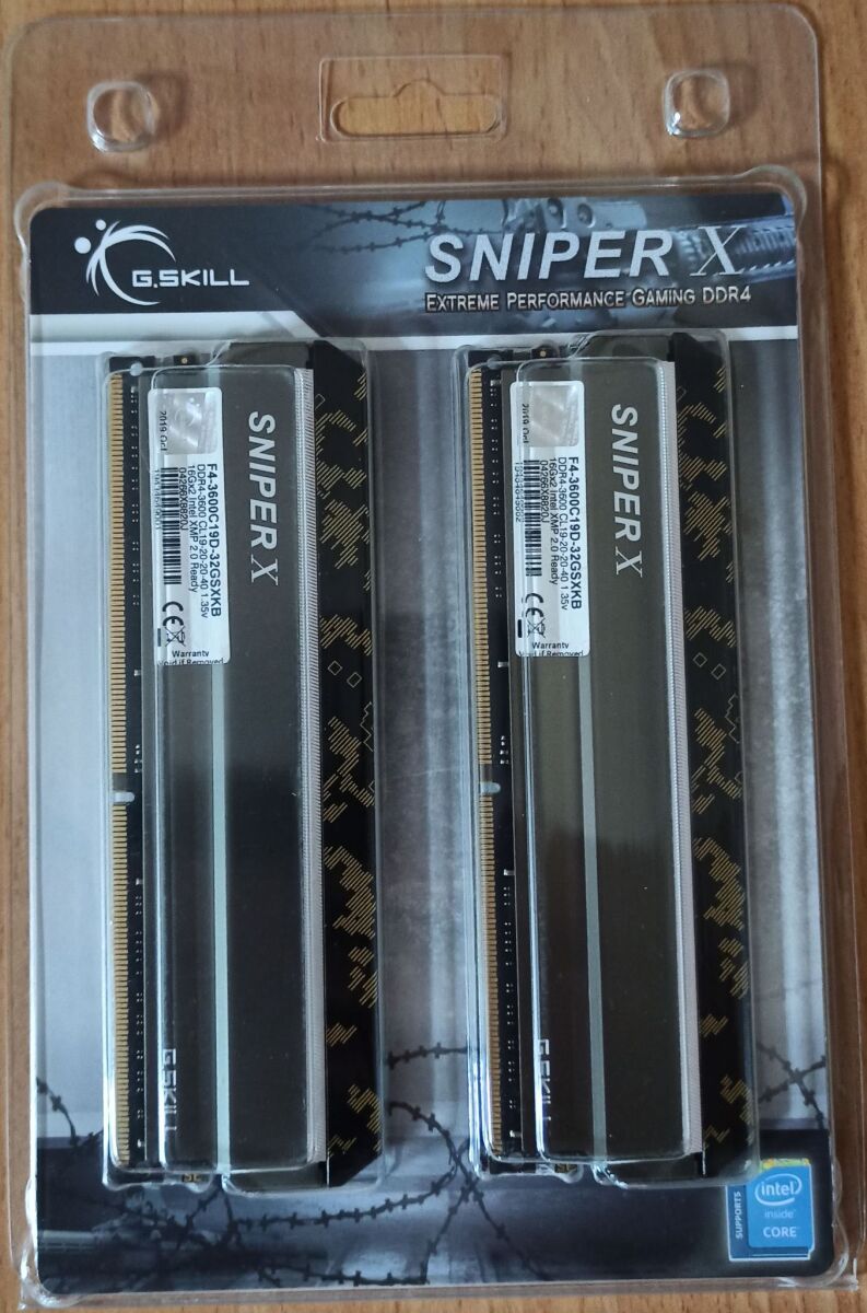 G.Skill Sniper X DDR4-3600 32GB… - € 597,00 - Vendora.cy