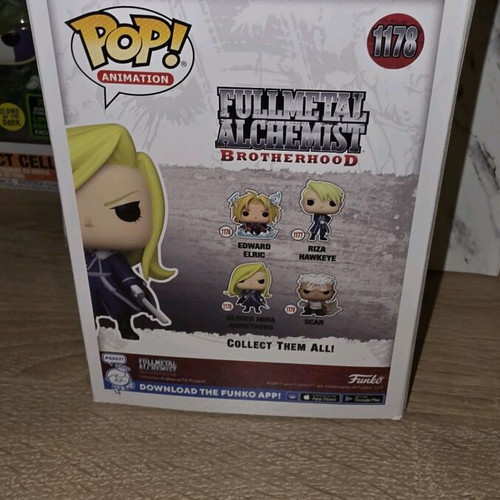 Funko Fullmetal Alchemist Oliver Armstrong 1178 new