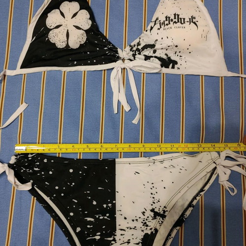Black Clover swimsuit new, size L, polyester