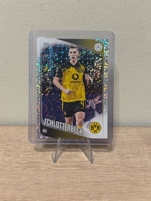 Topps UCC Flagship 2026 Nico Schlotterbeck Borussia Dortmund Silver Sparkle new