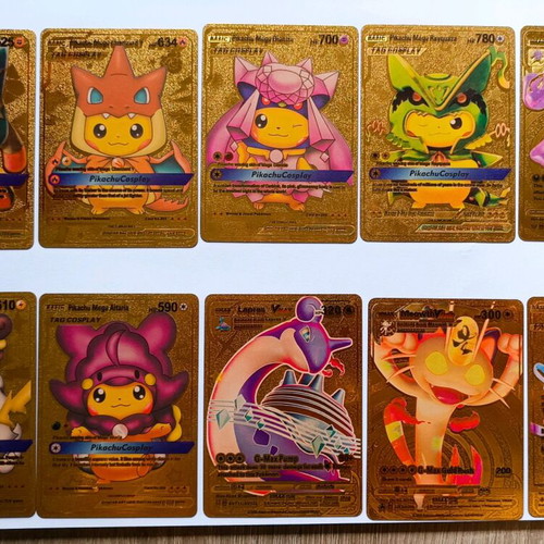 Pokemon gold cards like new, set of 10 -  30,00 - Vendora.cy
