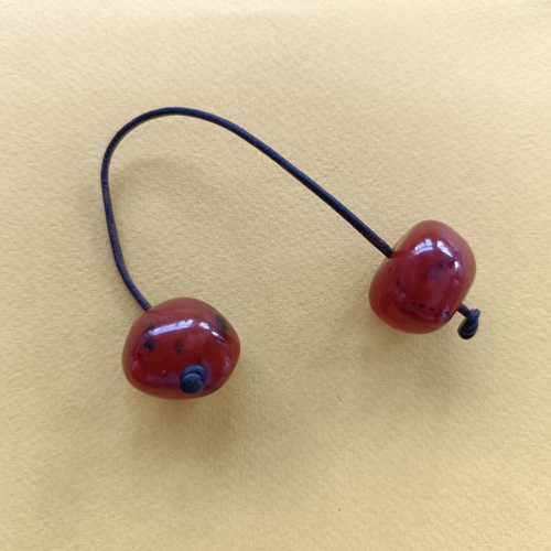 Worry beads made of raw amber like new