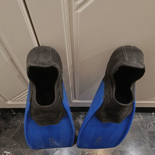 Marlin Flipper Fins used, size 43-44, snorkeling and swimming