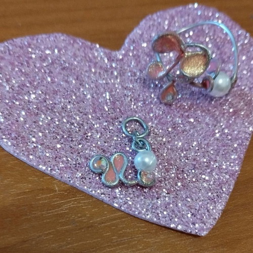 Charm for necklace or bracelet and ring new, cod 30
