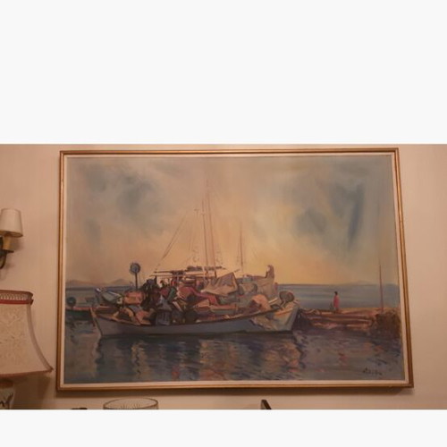 Theodoridis Painting like new, 1.05m x 1.50m