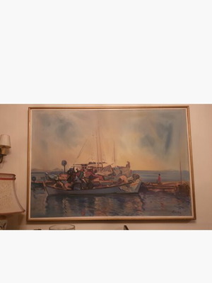 Theodoridis Painting like new, 1.05m x 1.50m