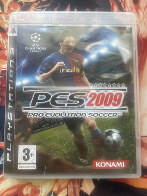 Pro Evolution Soccer 2009 PS3 game by Konami