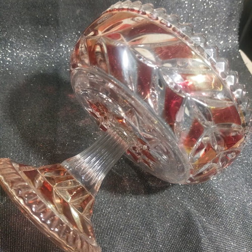 Red white glasses used, 15 cm