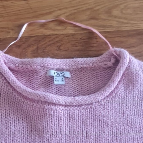 Ovs pink pullover like new