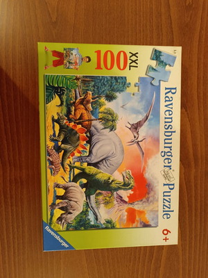 Παζλ μεταχειρισμένο Ravensburger 100 κομμάτια με δεινόσαυρους