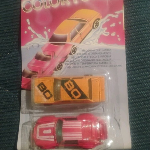 Vintage toy car card new