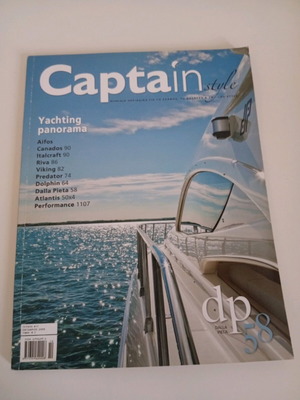 Captain Style περιοδικό σαν καινούργιο για το σκάφος, τη θάλασσα και το life style