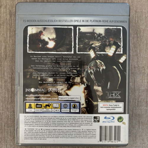 Resistance Fall of Man παιχνίδι για PlayStation 3 μεταχειρισμένο, πλήρες