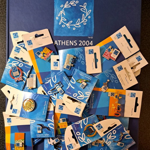 Athens 2004 Olympic Games pins new, lot of 31 pieces