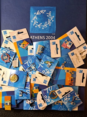 Athens 2004 Olympic Games pins new, lot of 31 pieces