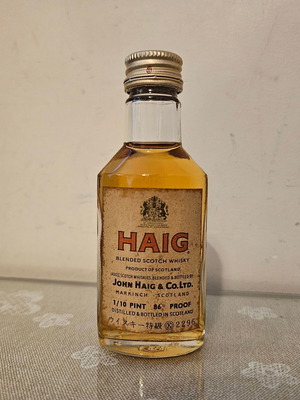 Haig miniature new, very old and rare from Japanese market