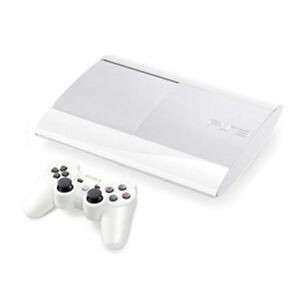 Sony Playstation 3 Super Slim console used, white
