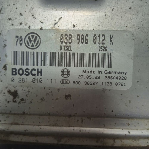 VW Golf 4 1.9TDI Computer used, 1999, 038906012K