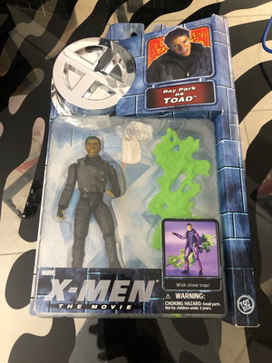 Toad Figure X-Men Movie 2000 new sealed, Wave 2 with dog tags