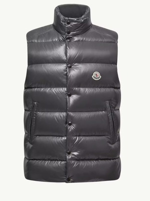 Moncler Tibb αμάνικο μπουφάν no4, γκρι, μέγεθος L