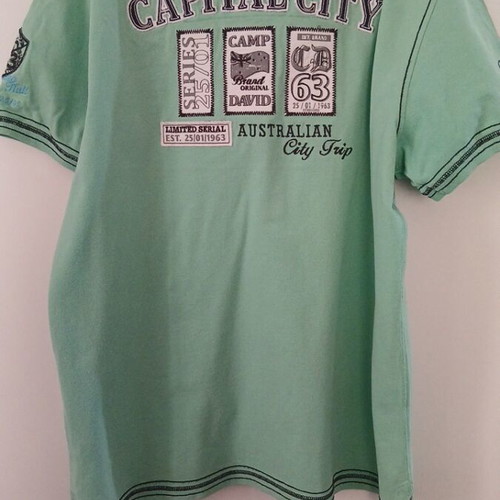 Camp David men's shirt mint color like new XXL