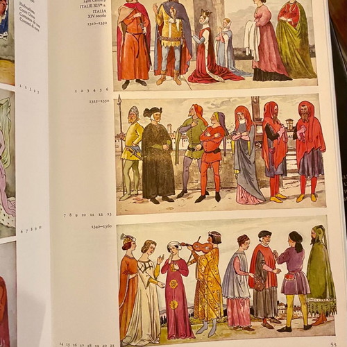 Encyclopedie du costume book like new, French edition