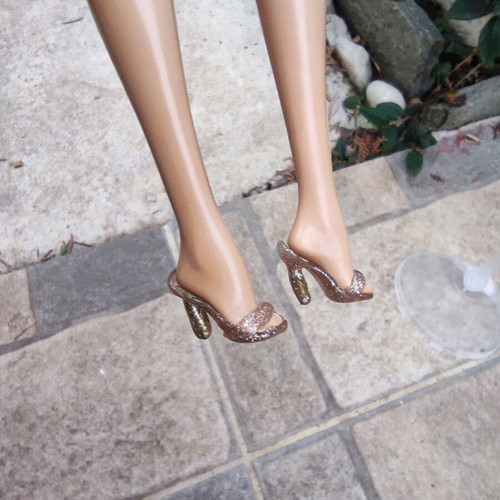 BARBIE TÊTE EVENING Illusion sur corps Model muse + Scooter EUR 42,00 - FR