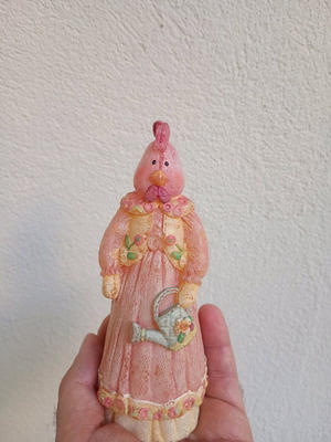 Wax Easter table decoration like new