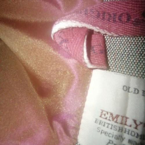 English quilt Emily's H class new with pink corduroy velvet pillow