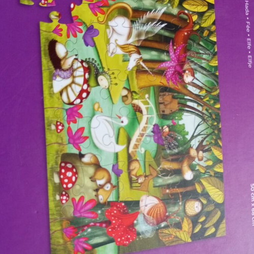 Floor puzzles like new, pack of 2, 32 and 36 pieces, 3+ years