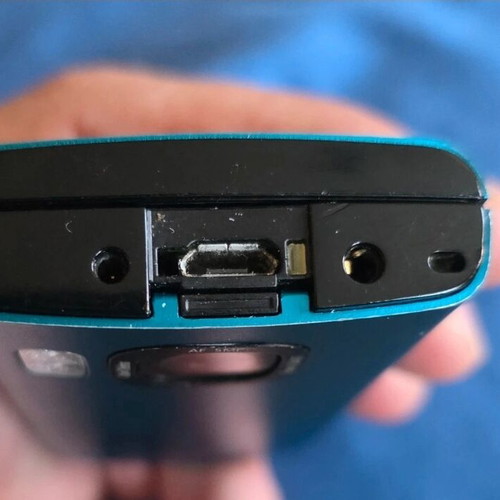 Nokia 6700 Slide used, turquoise, classic slider phone
