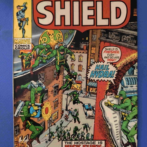 Nick Fury, Agent of S.H.I.E.L.D. 16 comic used, first Bronze Age issue