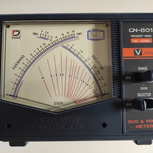 Daiwa cross needle SWR and power meter