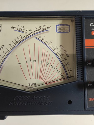 Daiwa cross needle SWR and power meter
